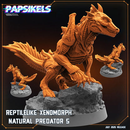 Xenomorph Predators - Resin Miniature - Tabletop miniature - Fantasy Miniature - 32mm - D&D - Sci-fi Miniature - Papsikel