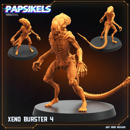 Xeno Burster - Resin Miniature - Tabletop miniature - Fantasy Miniature - 32mm - D&D - Sci-fi Miniature - Papsikel