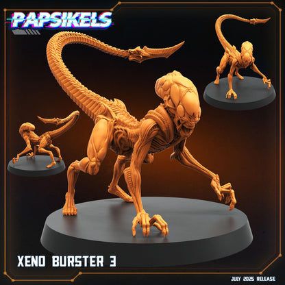 Xeno Burster - Resin Miniature - Tabletop miniature - Fantasy Miniature - 32mm - D&D - Sci-fi Miniature - Papsikel