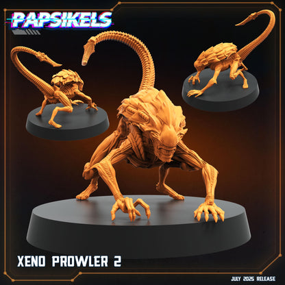 Xeno Prowler - Resin Miniature - Tabletop miniature - Fantasy Miniature - 32mm - D&D - Sci-fi Miniature - Papsikel
