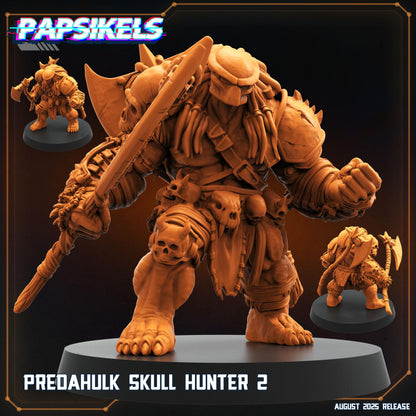 Predahulk - Resin Miniature - Tabletop miniature - Fantasy Miniature - 32mm - D&D - Sci-fi Miniature - Papsikel