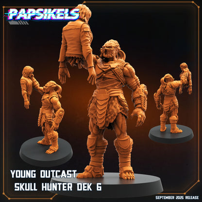 Young Outcast - Resin Miniature - Tabletop miniature - Fantasy Miniature - 32mm - D&D - Sci-fi Miniature- Papsikel