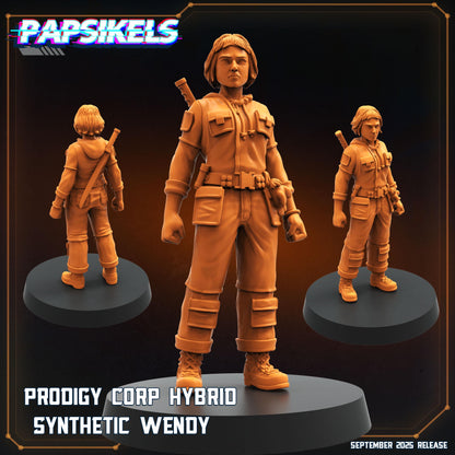 Scientist Kirsh/Wendy - Resin Miniature - Tabletop miniature - Fantasy Miniature - 32mm - D&D - Sci-fi Miniature- Papsikel