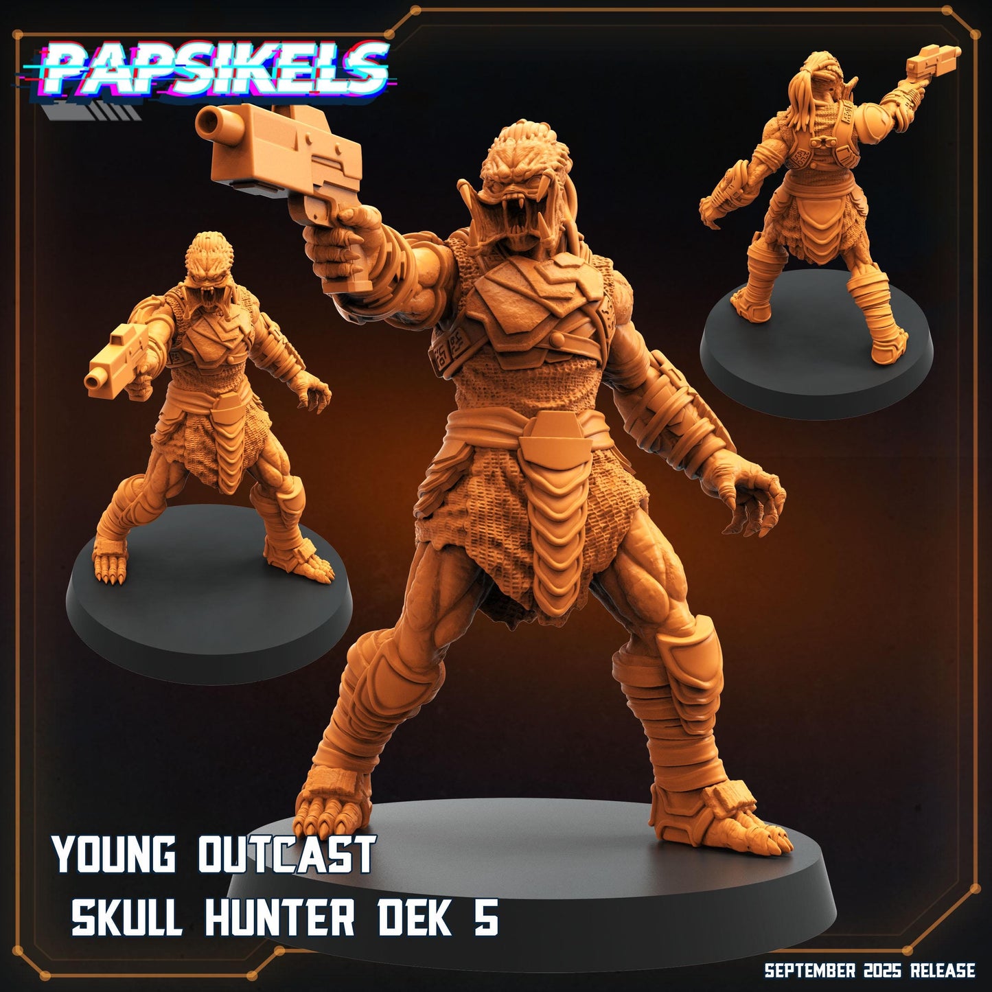 Young Outcast - Resin Miniature - Tabletop miniature - Fantasy Miniature - 32mm - D&D - Sci-fi Miniature- Papsikel