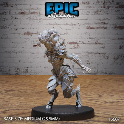 Tree Dryad - Resin Miniature - Tabletop miniature - Fantasy Miniature - 32mm - D&D - Sci-fi Miniature