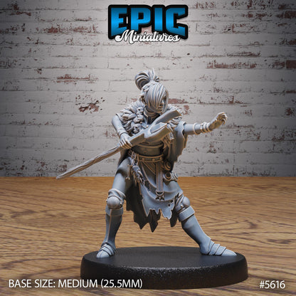 Witch Coven - Resin Miniature - Tabletop miniature - Fantasy Miniature - 32mm - D&D - Sci-fi Miniature