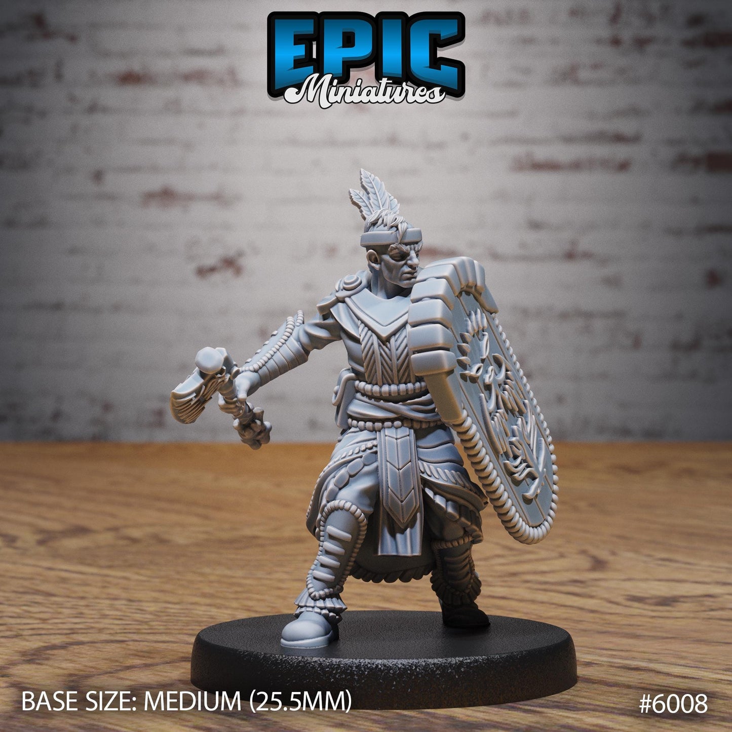 Native Tribes Figures - Resin Miniature - Tabletop miniature - Fantasy Miniature - 32mm - D&D - Sci-fi Miniature