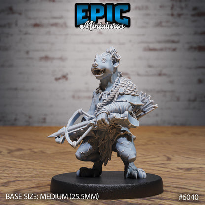 Young Gnoll - Resin Miniature - Tabletop miniature - Fantasy Miniature - 32mm - D&D - Sci-fi Miniature