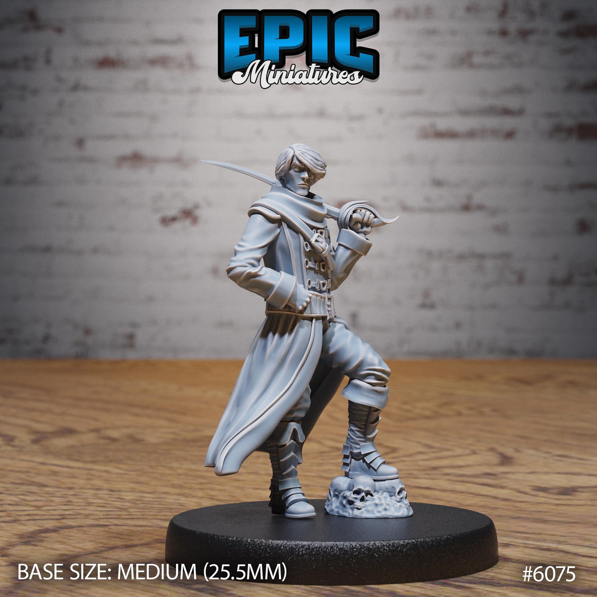 Sea Adventurer - Resin Miniature - Tabletop miniature - Fantasy Miniature - 32mm - D&D - Sci-fi Miniature