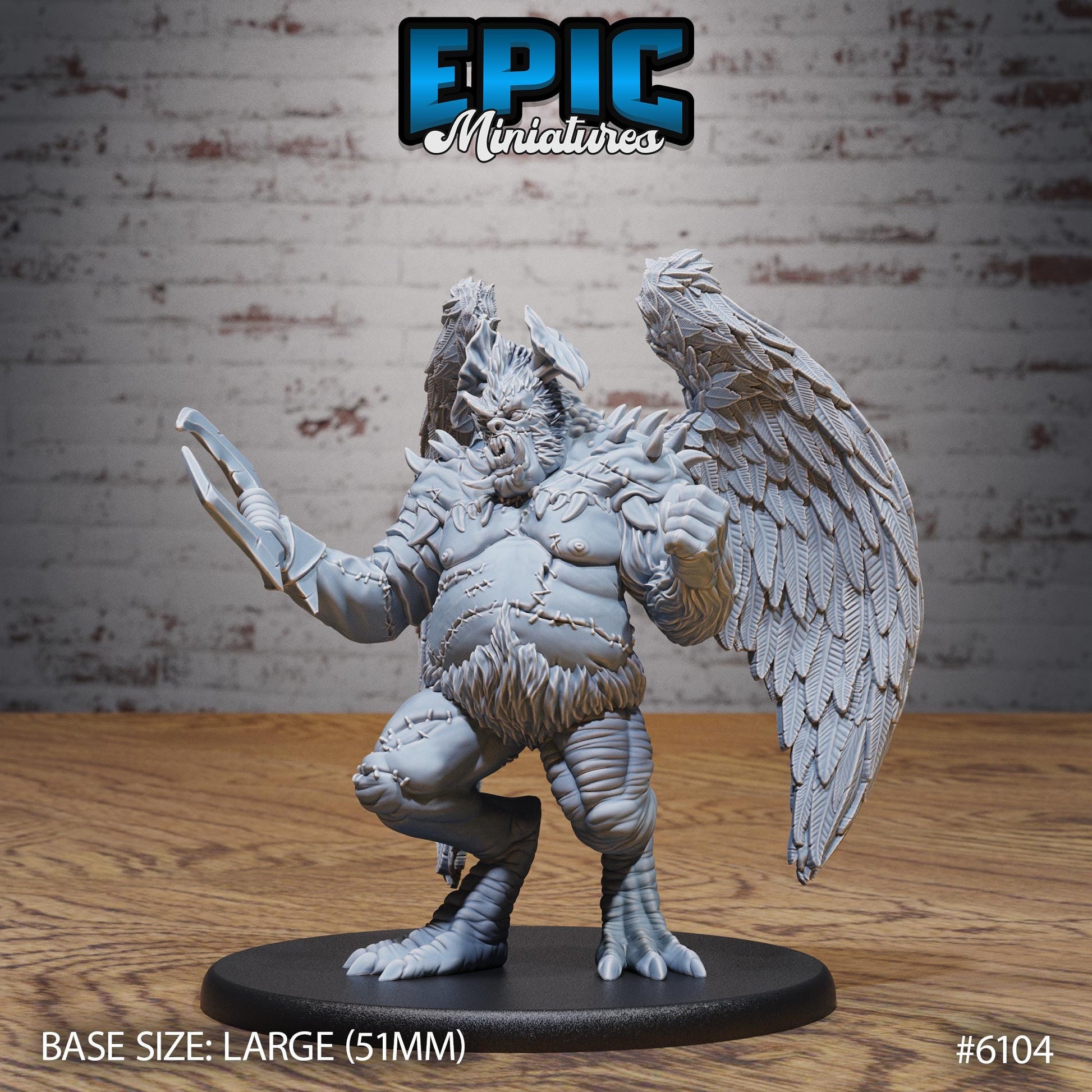 Demonflesh Golem - Resin Miniature - Tabletop miniature - Fantasy Miniature - 32mm - D&D - Sci-fi Miniature