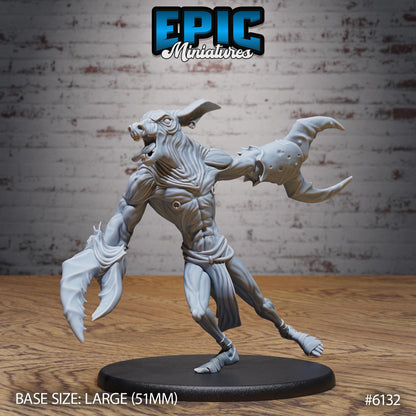 Doncrab Demon - Resin Miniature - Tabletop miniature - Fantasy Miniature - 32mm - D&D - Sci-fi Miniature