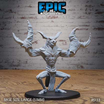 Doncrab Demon - Resin Miniature - Tabletop miniature - Fantasy Miniature - 32mm - D&D - Sci-fi Miniature