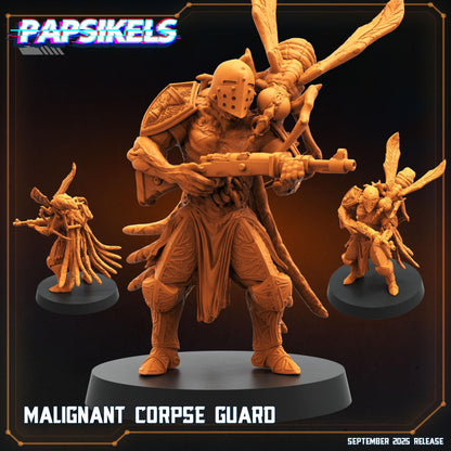 Malignant Guards - Resin Miniature - Tabletop miniature - Fantasy Miniature - 32mm - D&D - Sci-fi Miniature- Papsikel