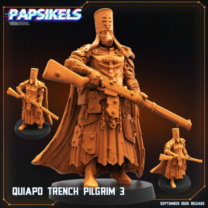 Quiapo Trench - Resin Miniature - Tabletop miniature - Fantasy Miniature - 32mm - D&D - Sci-fi Miniature- Papsikel