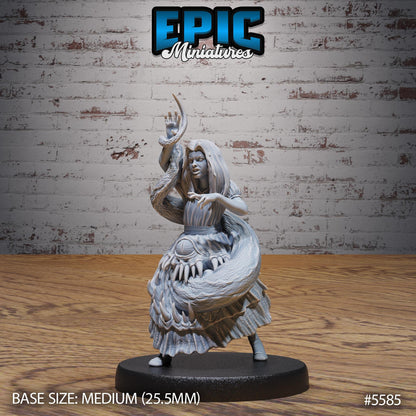 Mimic girl- Resin Miniature - Tabletop miniature - Fantasy Miniature - 32mm - D&D - Sci-fi Miniature