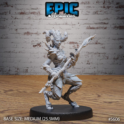 Tree Dryad - Resin Miniature - Tabletop miniature - Fantasy Miniature - 32mm - D&D - Sci-fi Miniature