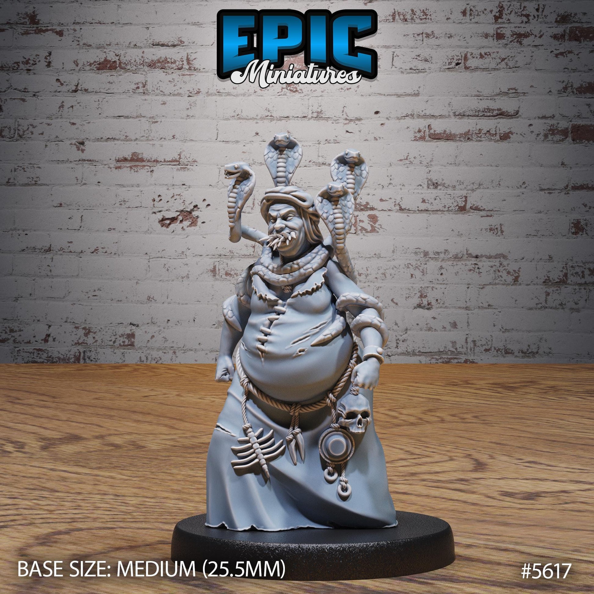 Witch Coven - Resin Miniature - Tabletop miniature - Fantasy Miniature - 32mm - D&D - Sci-fi Miniature