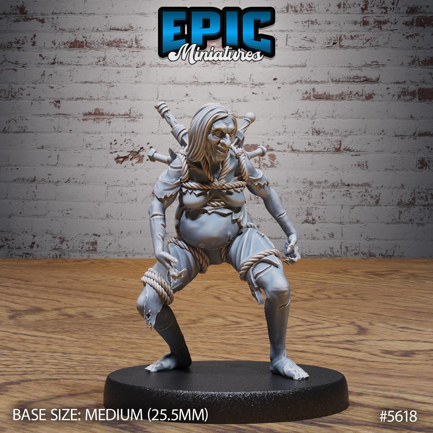 Witch Coven - Resin Miniature - Tabletop miniature - Fantasy Miniature - 32mm - D&D - Sci-fi Miniature