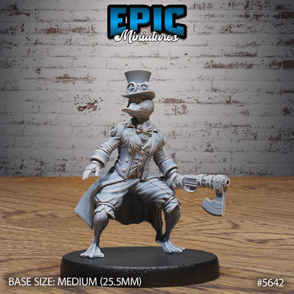 Sir Gooselot - Resin Miniature - Tabletop miniature - Fantasy Miniature - 32mm - D&D - Sci-fi Miniature