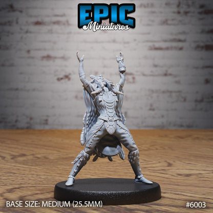 Raven Shaman - Resin Miniature - Tabletop miniature - Fantasy Miniature - 32mm - D&D - Sci-fi Miniature
