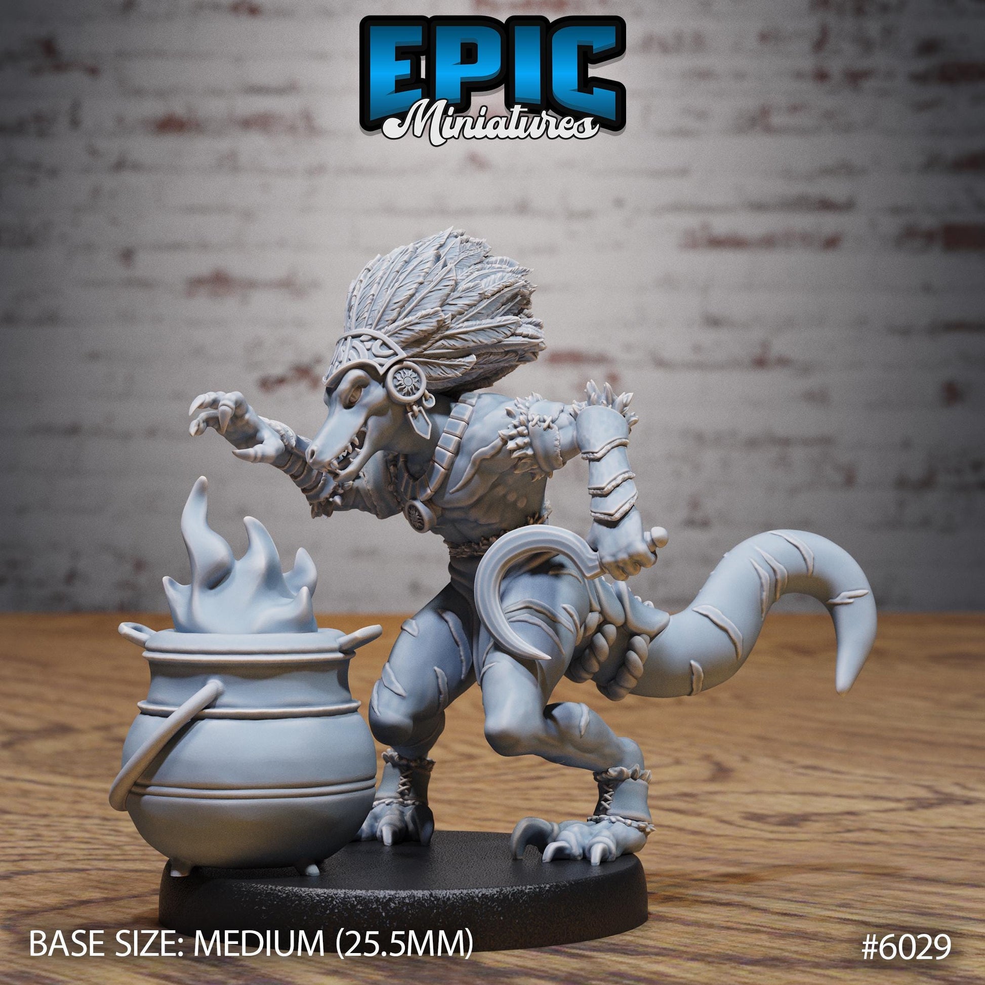 Tribe Kobold - Resin Miniature - Tabletop miniature - Fantasy Miniature - 32mm - D&D - Sci-fi Miniature