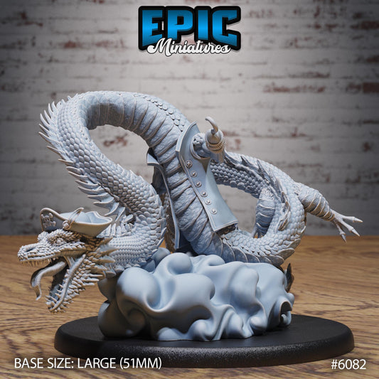 Sea Serpent Pirate - Resin Miniature - Tabletop miniature - Fantasy Miniature - 32mm - D&D - Sci-fi Miniature