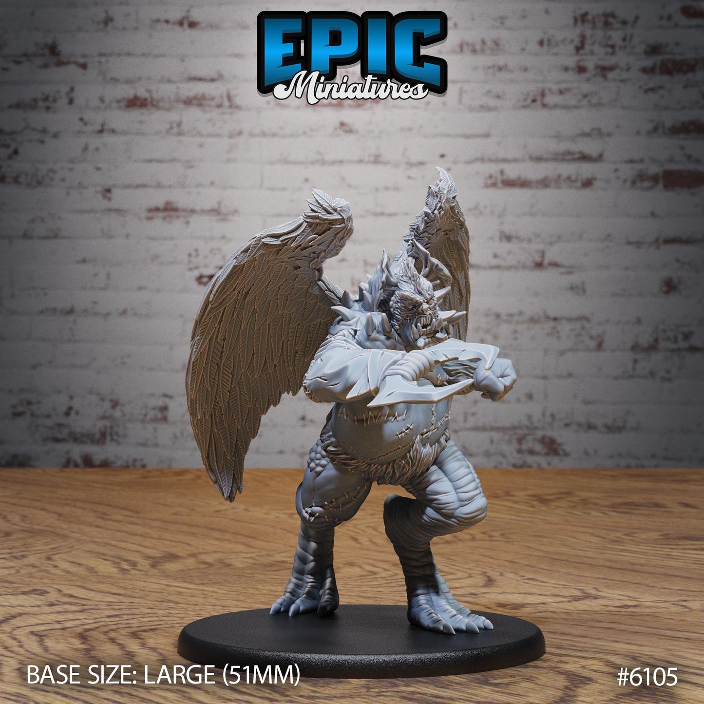 Demonflesh Golem - Resin Miniature - Tabletop miniature - Fantasy Miniature - 32mm - D&D - Sci-fi Miniature