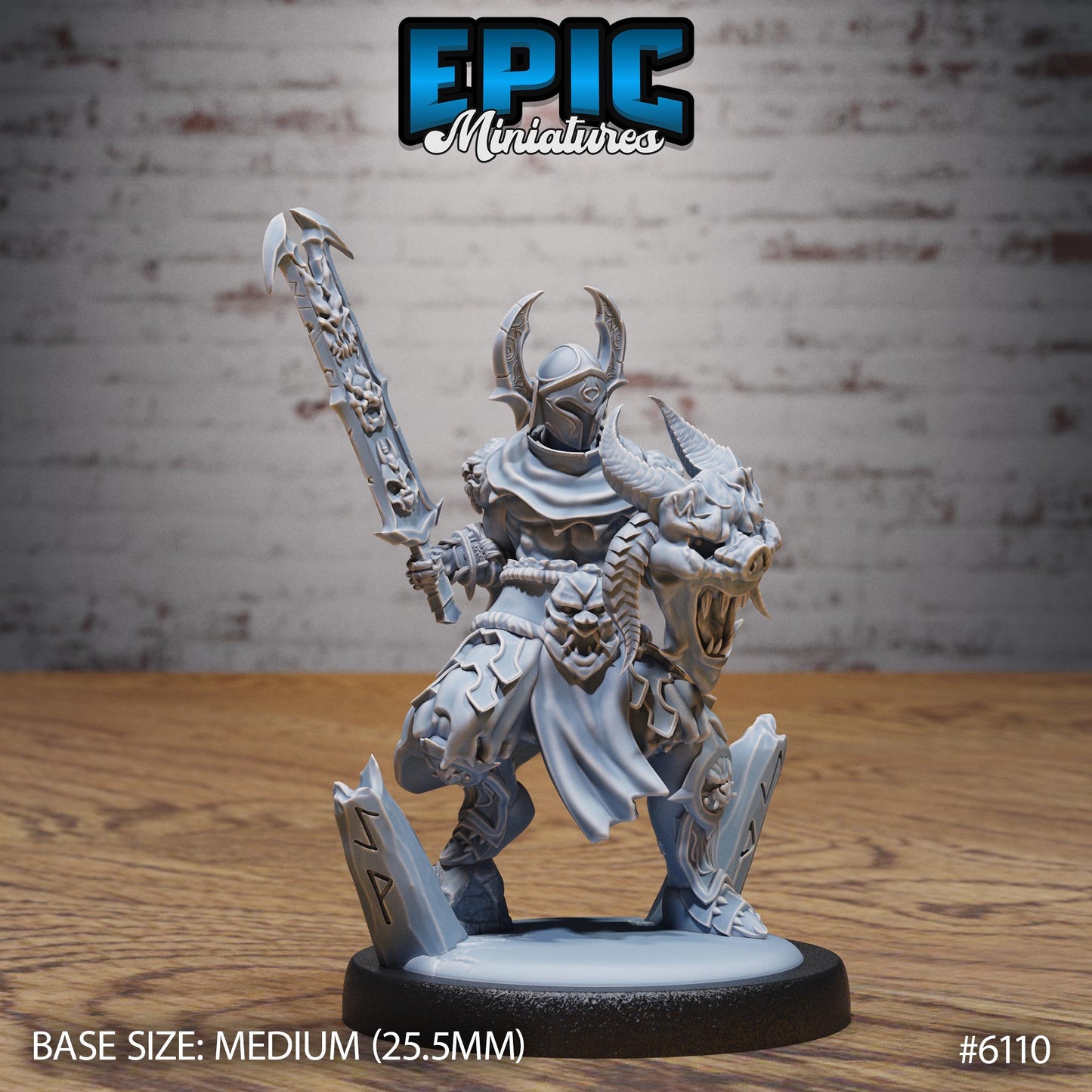 Oath Breaker - Resin Miniature - Tabletop miniature - Fantasy Miniature - 32mm - D&D - Sci-fi Miniature