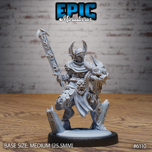 Oath Breaker - Resin Miniature - Tabletop miniature - Fantasy Miniature - 32mm - D&D - Sci-fi Miniature