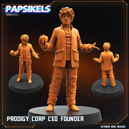 Prodigy Corp - 3D Printed Miniature - Sci-fi Miniature - Tabletop Miniature - D&D - Papsikel