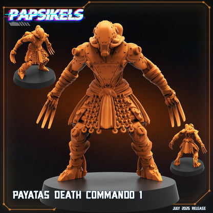 Payatas Death Commandos - Tabletop miniature - Fantasy - 32mm - D&D - Sci fi Papsikel