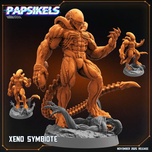 Xeno Symbiote - Tabletop miniature - Fantasy - 32mm - D&D - Sci fi Papsikel