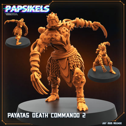 Payatas Death Commandos - Tabletop miniature - Fantasy - 32mm - D&D - Sci fi Papsikel