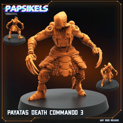 Payatas Death Commandos - Tabletop miniature - Fantasy - 32mm - D&D - Sci fi Papsikel