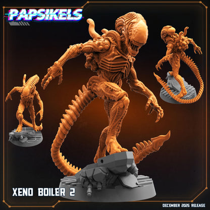 Xeno Boilers - Tabletop miniature - Fantasy - 32mm - D&D - Sc fi Papsikel