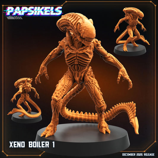 Xeno Boilers - Tabletop miniature - Fantasy - 32mm - D&D - Sc fi Papsikel
