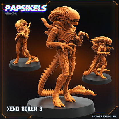 Xeno Boilers - Tabletop miniature - Fantasy - 32mm - D&D - Sc fi Papsikel