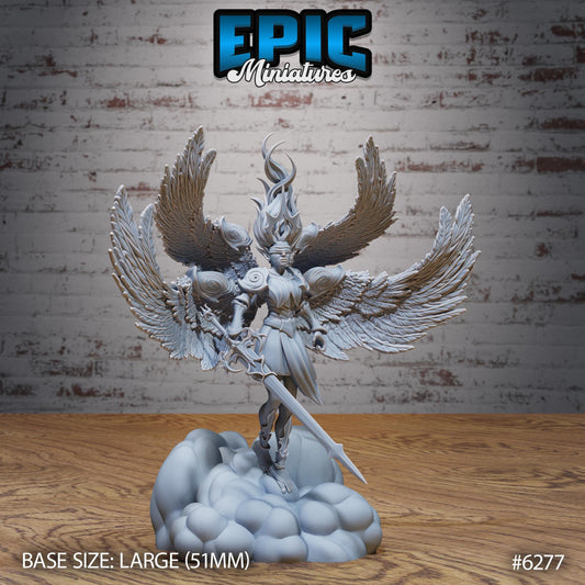 Zariel - Resin Miniature - Tabletop miniature - Fantasy Miniature - 32mm - D&D - Sci-fi Miniature