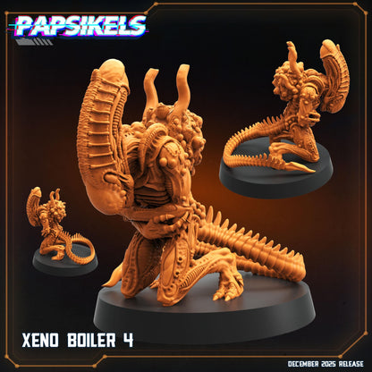 Xeno Boilers - Tabletop miniature - Fantasy - 32mm - D&D - Sc fi Papsikel
