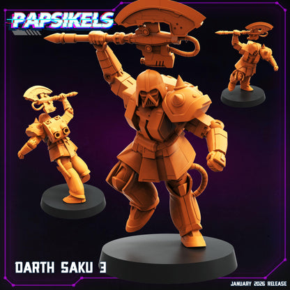 Darth Saku - 32mm Sci-fi Miniature - Papsikel