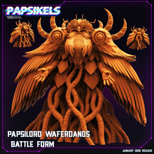 Papsilord Waferdanos - 32mm Sci-fi Miniature - Papsikel