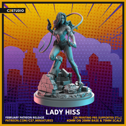 Lady Hiss 75mm